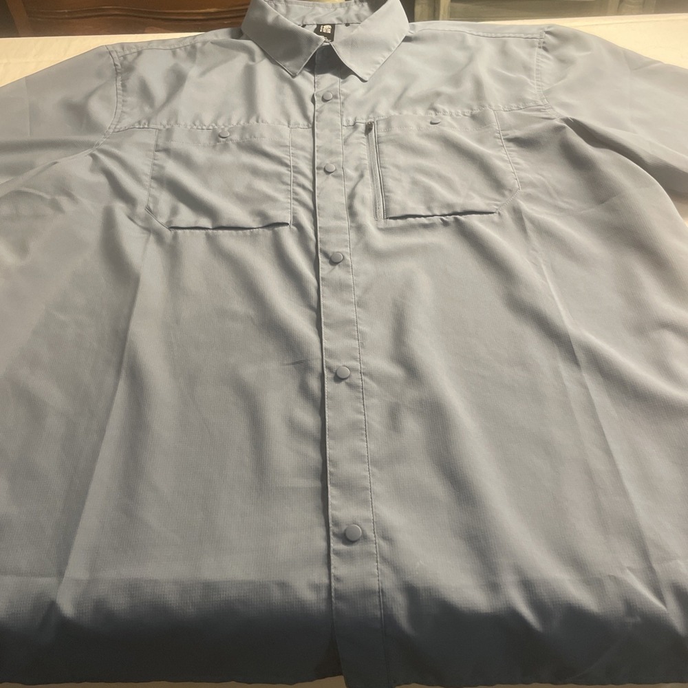Mountian Hardware Men's XXLBlue Shirt Short Sleeve